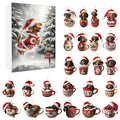 24-Day Dachshund Advent Calendar – Christmas Countdown Ornaments Advent Calendar Qme B One Size
