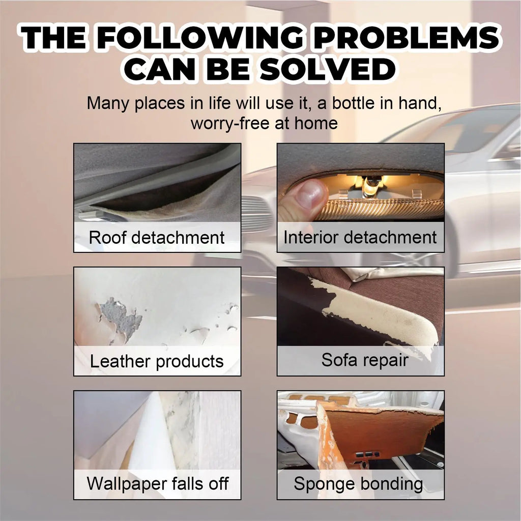 Car Headliner Repair Glue 100ml – Strong Interior Adhesive Automotive Repair Adhesive Qme