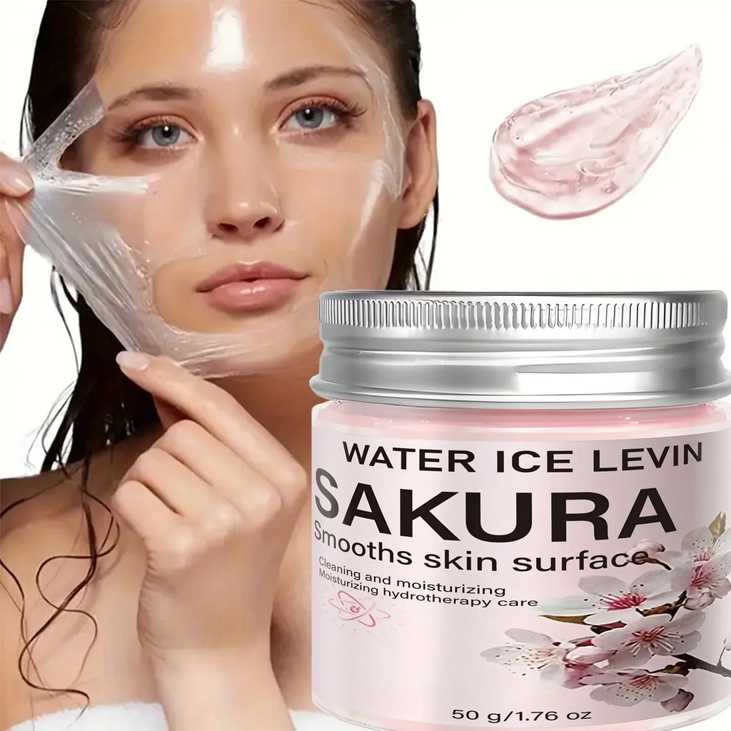 Sakura Collagen Hyaluronic Acid Moisturizing Face Mask | Qme Sheet Face Mask Qme