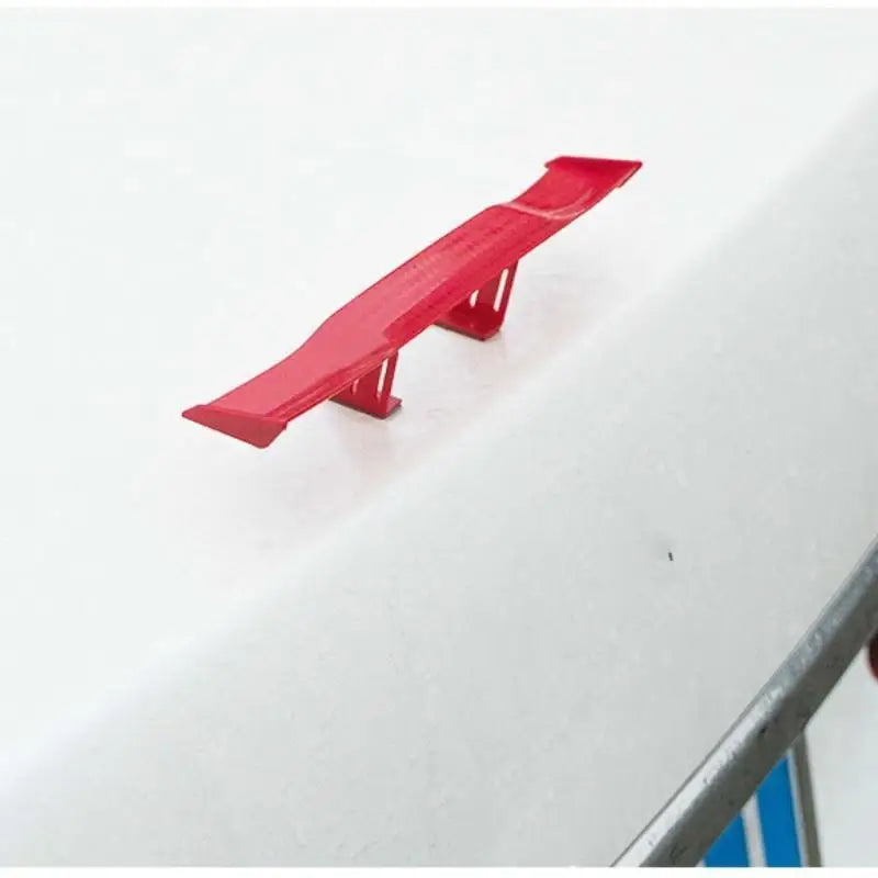 Mini GT Carbon Fiber Style Rear Spoiler Wing | No-Drill Car Spoiler Wing Qme
