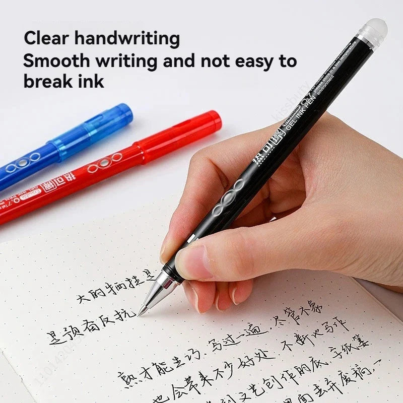 Heat Erasable Gel Pens 0.7mm Bullet Nib | 4-Color Set Erasable Gel Pens Qme