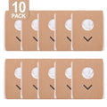 4-Pack Dust Bags for Eureka Stylus Elite NEC490BL Vacuum Vacuum Dust Bags Qme 10 PACK