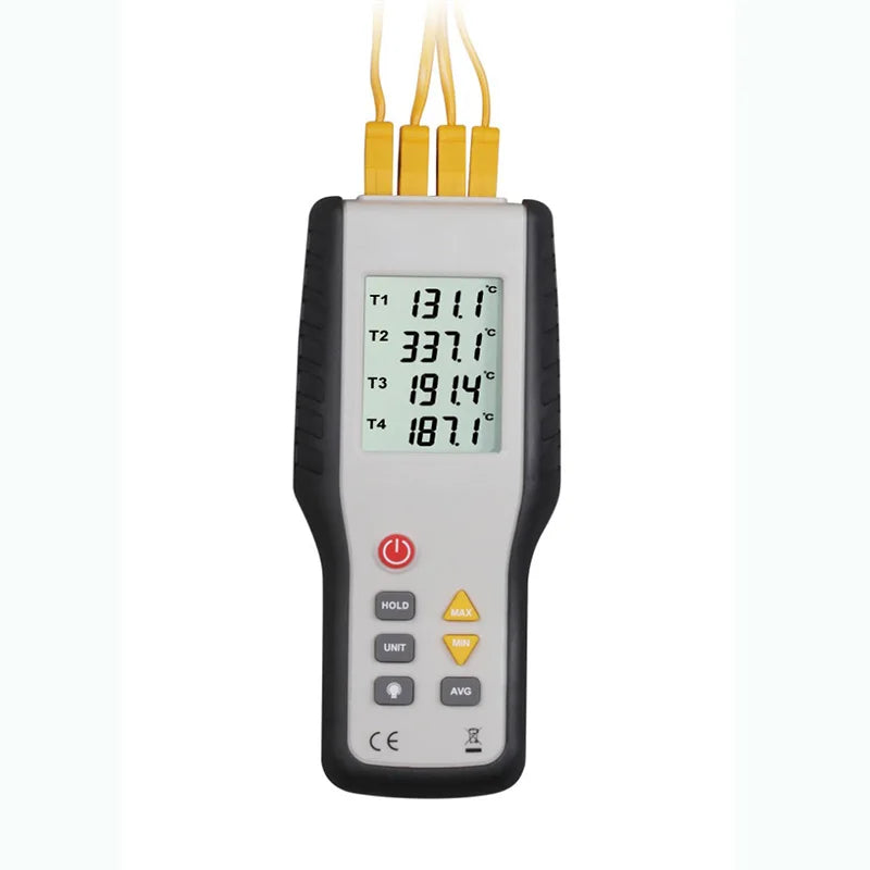 HT-9815 Dual Channel K-Type Thermocouple Thermometer Probe Digital Thermocouple Thermometer Qme