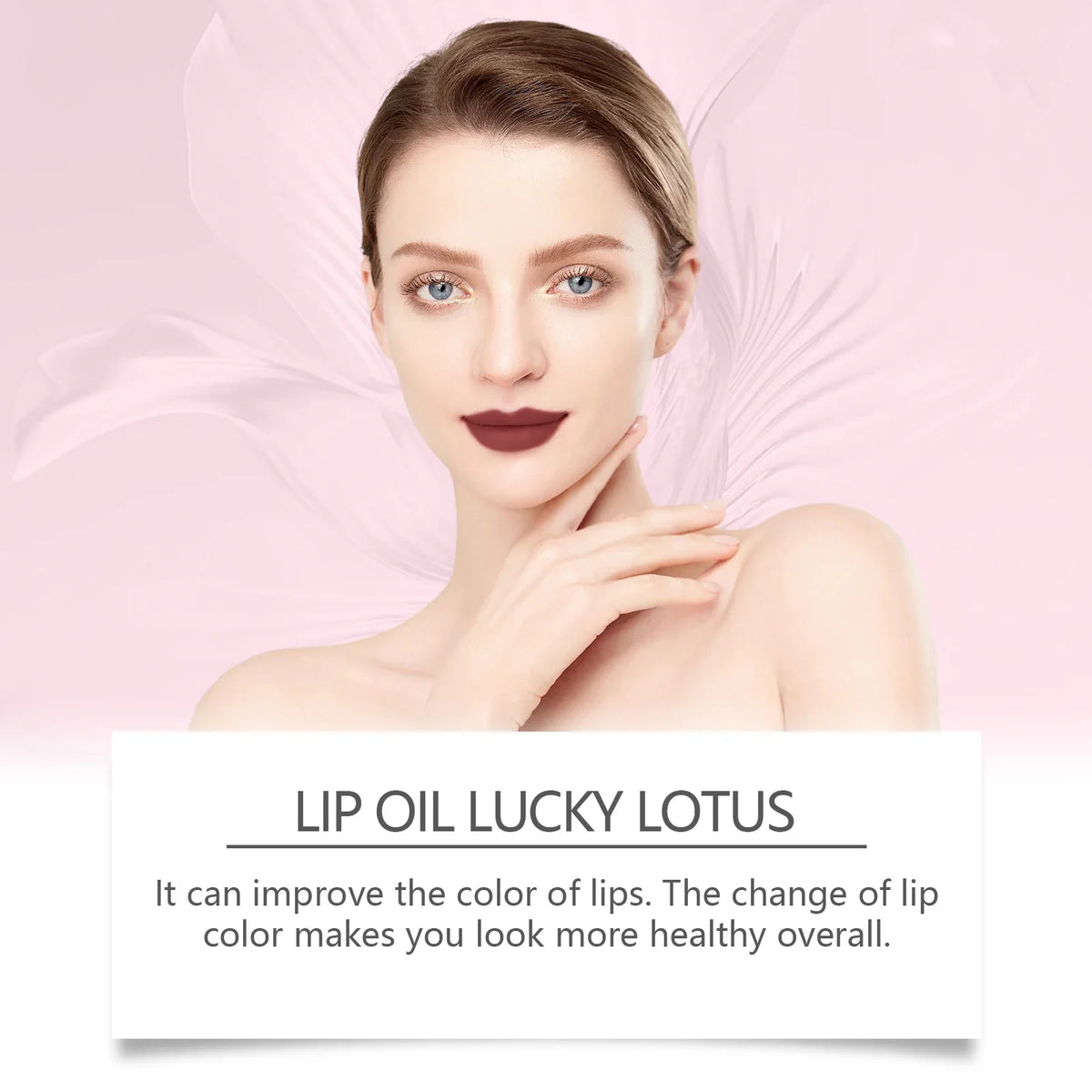 Qme Mirror Lip Oil Gloss – Long-Lasting Stain & Moisture Lip Oil Gloss Qme
