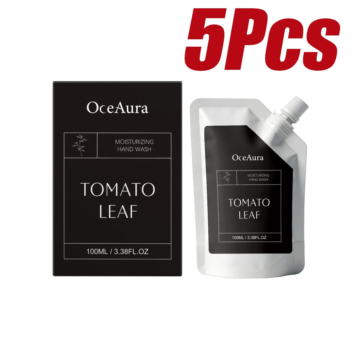 Tomato Extract Moisturizing Hand Wash – Gentle Daily Soap Moisturizing Hand Wash Qme 5 x 100ml Boxed