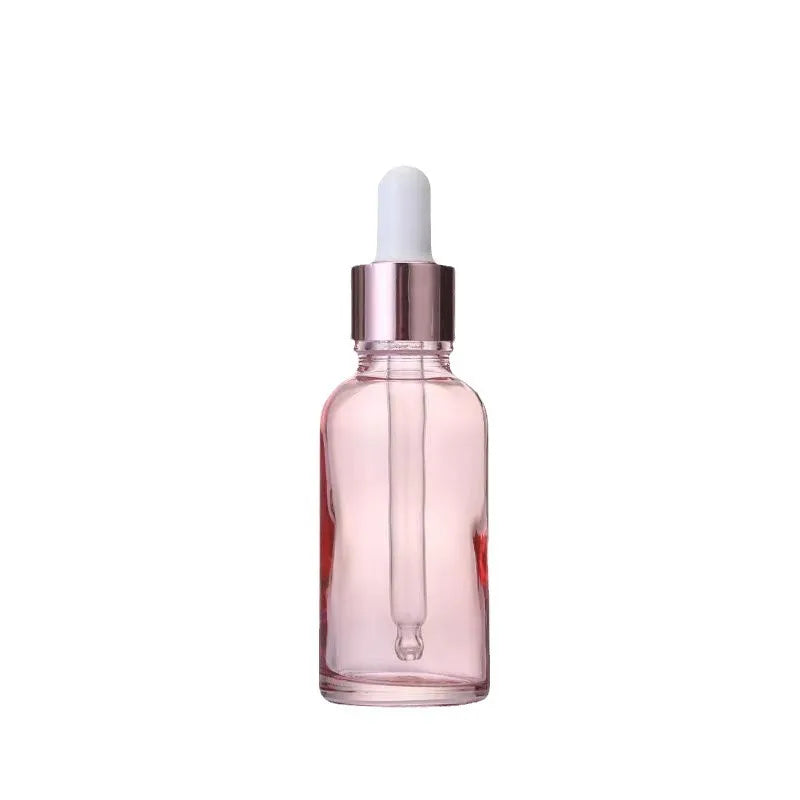 Pink Glass Dropper Bottles Refillable Rose Lid – 10/30/50ml Glass Dropper Bottles Qme Rose Gold 10ML China Mainland|Glass
