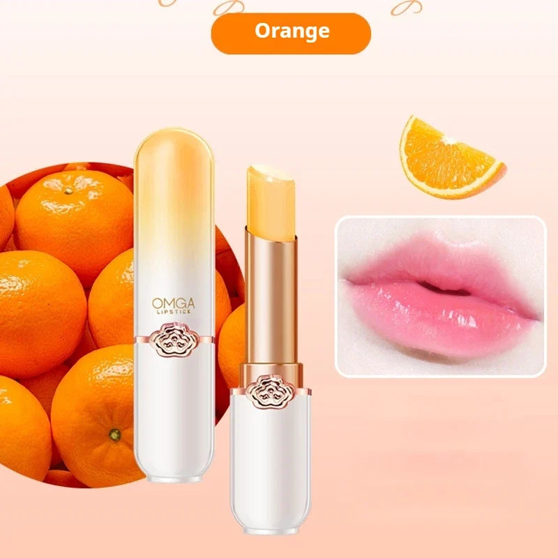 Color-Changing Moisturizing Lipstick | 8 Shades | Qme Color-Changing Lipstick Qme Orange