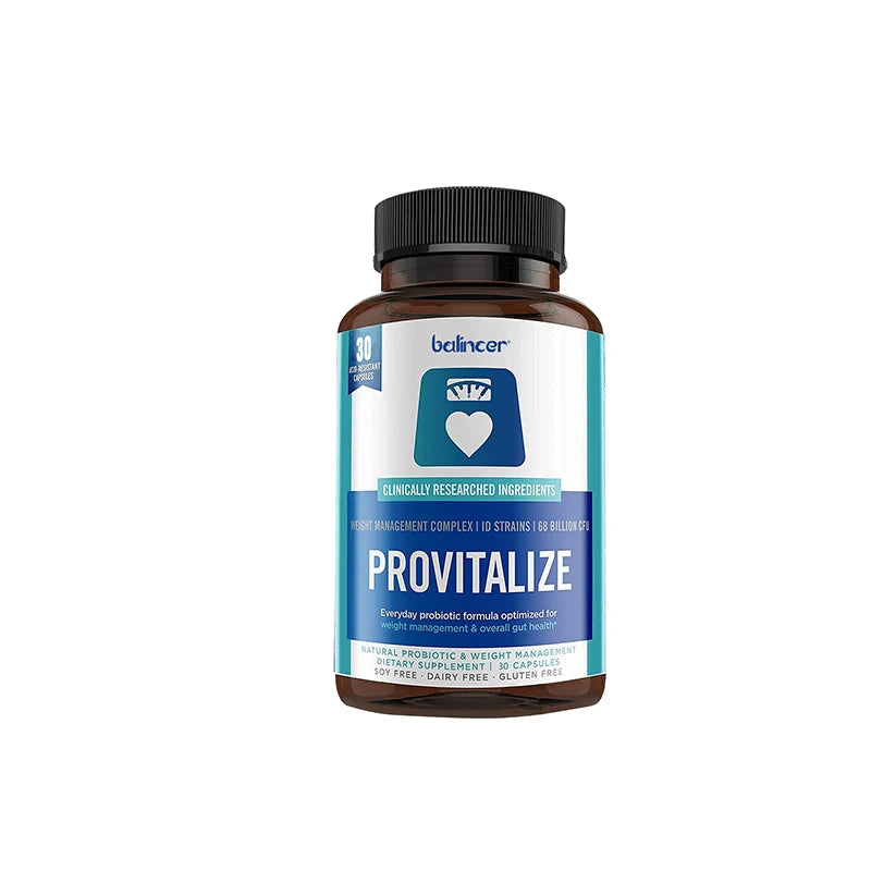 Provitalize Probiotic Capsules – Moringa, Gut & Immune Support Probiotic Supplement Qst 30 count-1 bottle