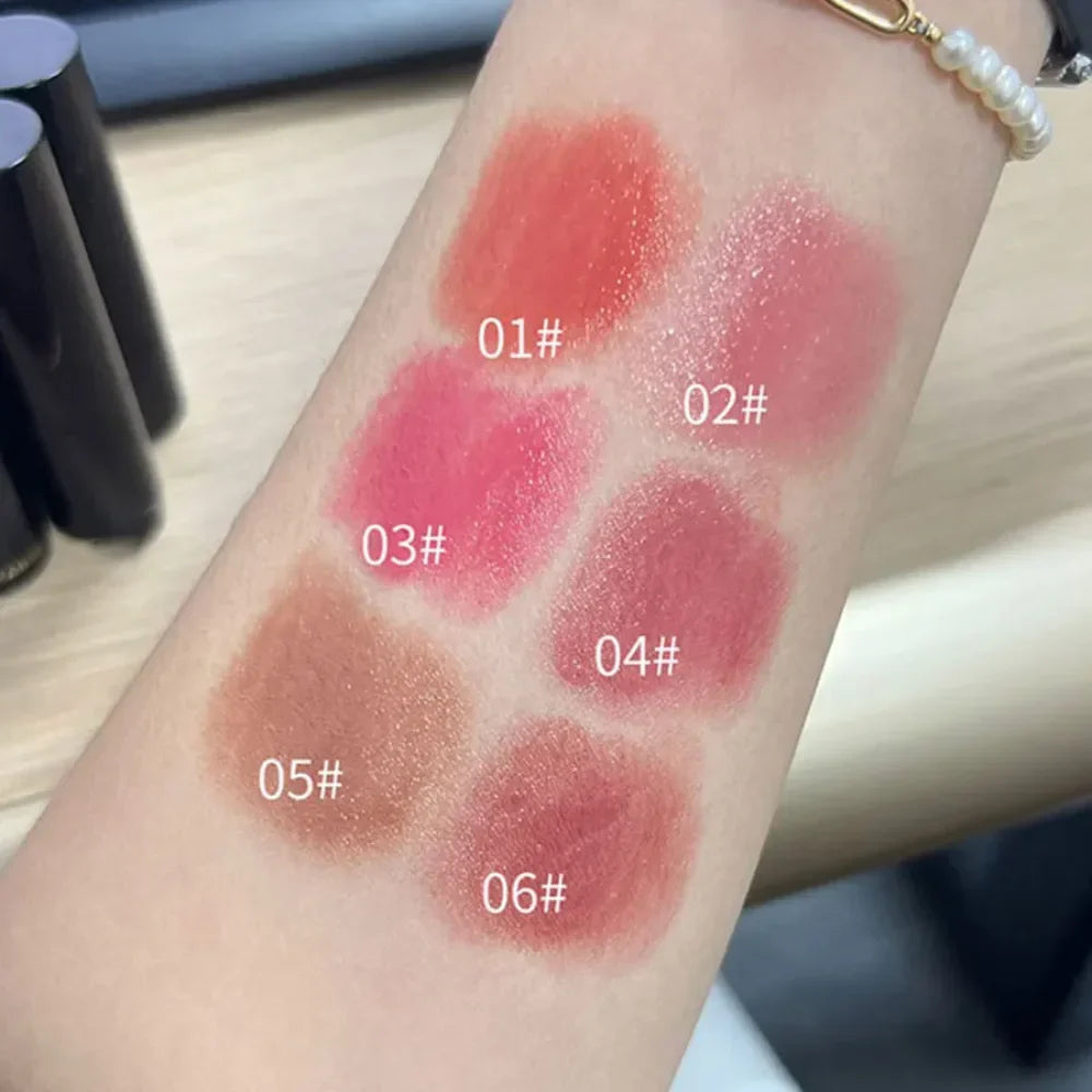 Glossy Mirror Lipstick – Moisturizing Waterproof Red Brown Shade Glossy Lipstick Qme