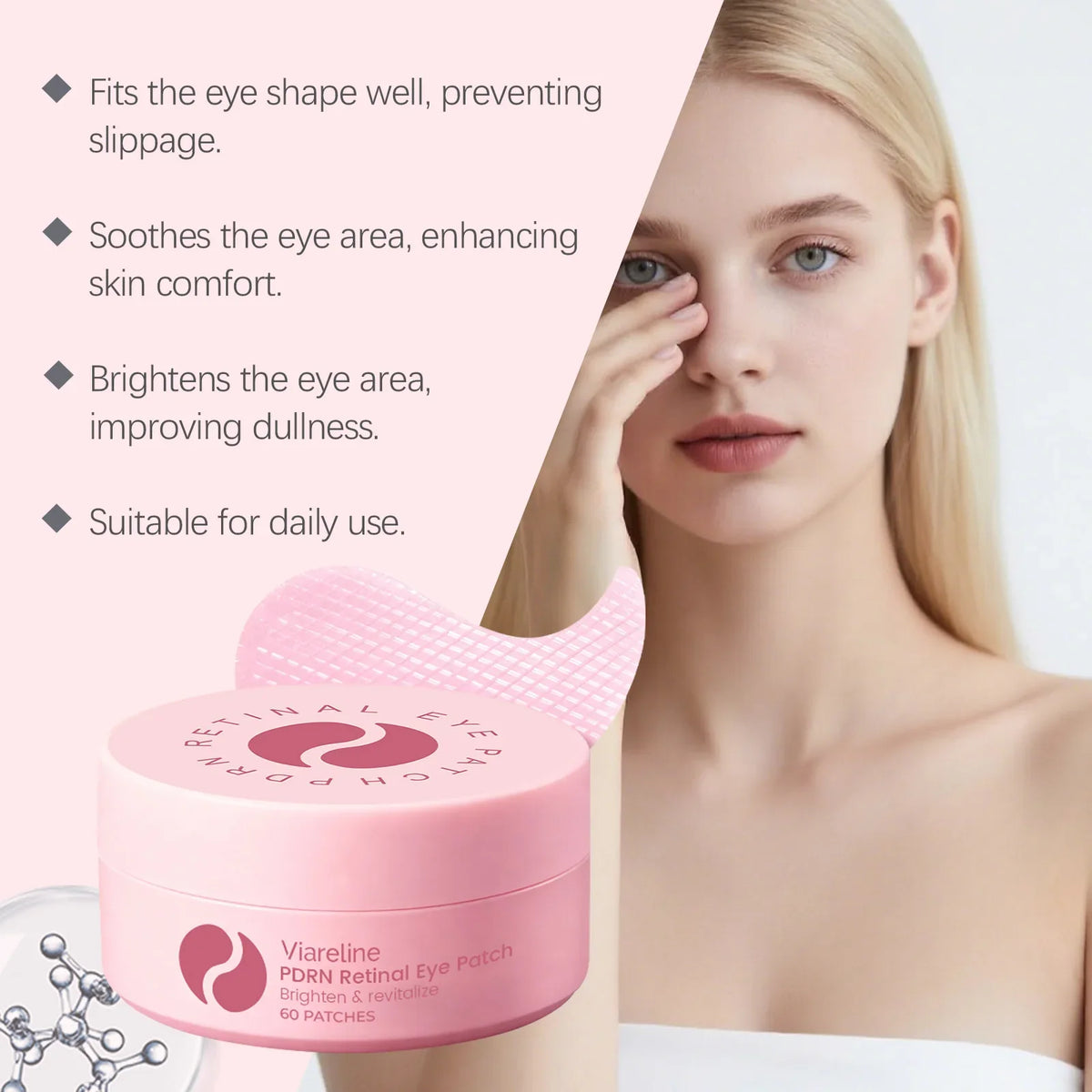 Retinol Hydrogel Eye Patches – Brightening Under-Eye Mask Hydrogel Eye Patches Qme