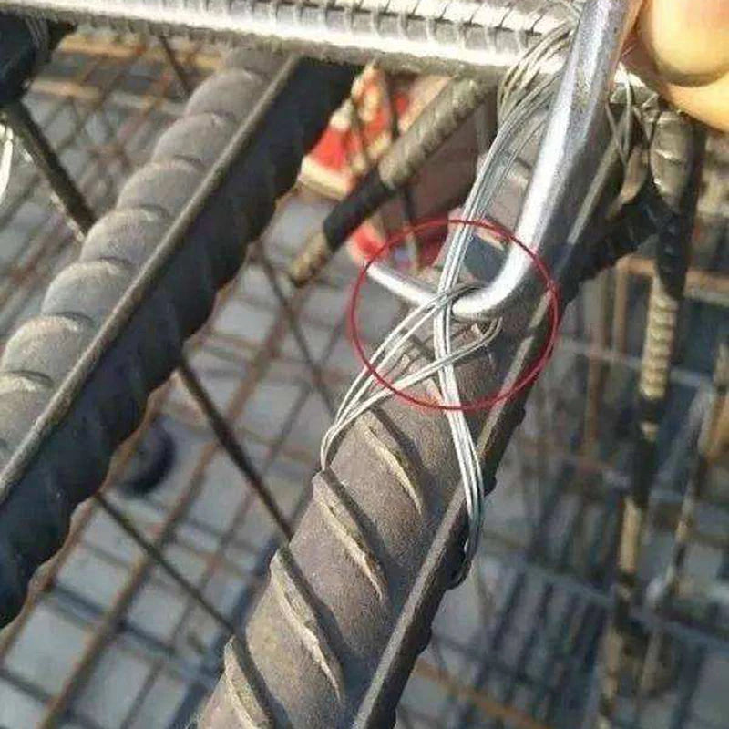 Rebar Tie Wire Twister Hook – Steel Bar Binding Hand Tool Wire Twister Hook Qst