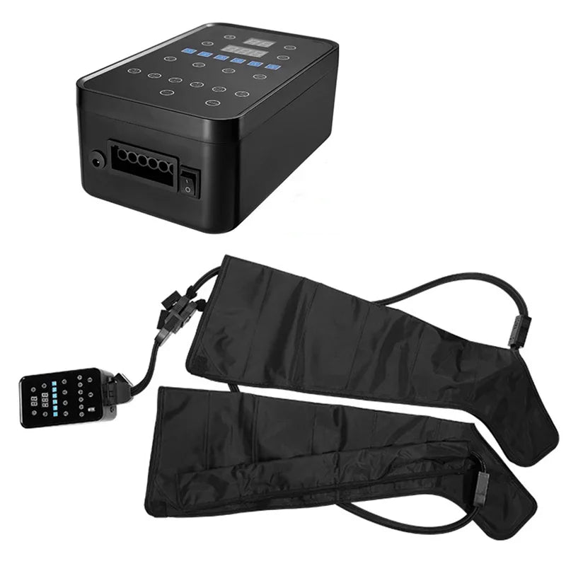 6-Chamber Air Compression Recovery Boots – Leg Massage System Air Compression Massager Qst