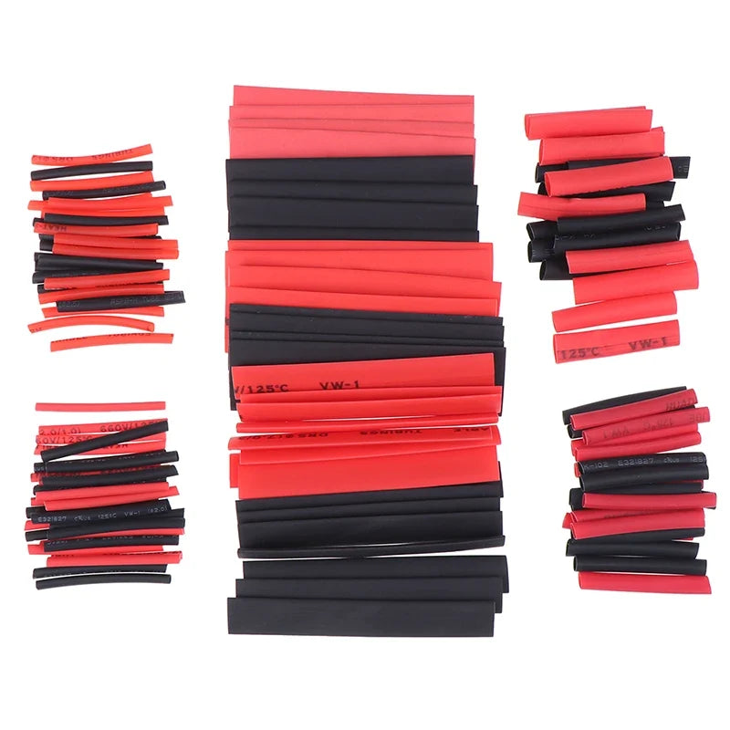 Weatherproof Heat Shrink Tubing Kit – Adhesive Glue Lined Heat Shrink Tubing Kit Qme