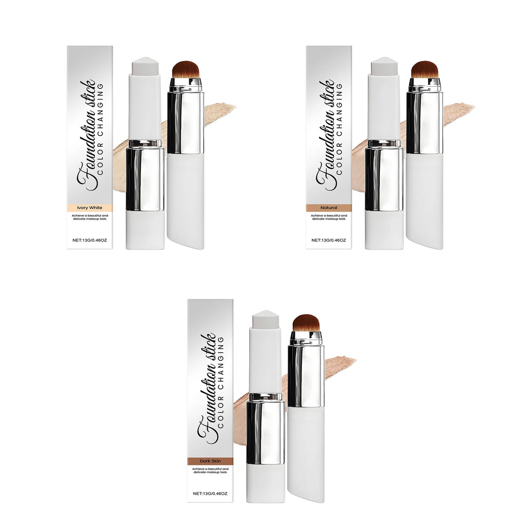 Korean 2-in-1 Color Changing Foundation & Concealer Stick Foundation Concealer Stick Qst