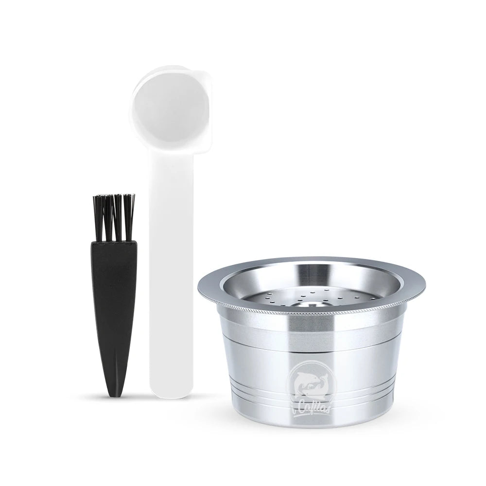 Reusable Stainless Steel Coffee Capsules – K-FEE & Cafissimo Refillable Coffee Capsule Qst 1C