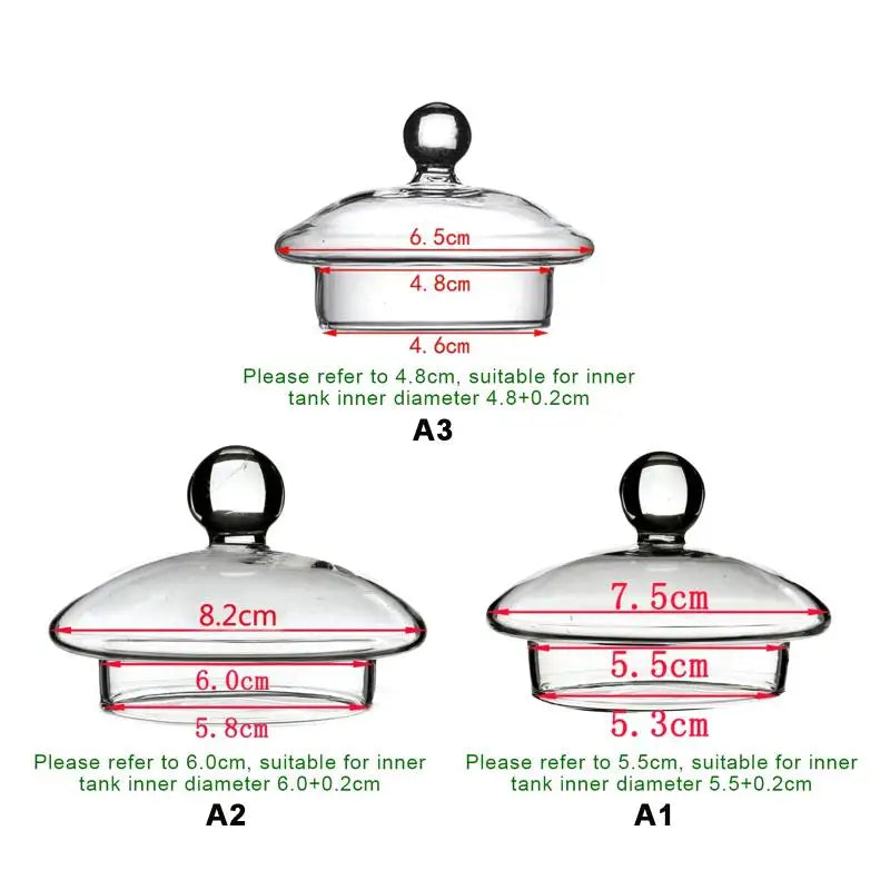 Stainless Steel Teapot Lid with Glass Cover & Filter Strainer Teapot Replacement Lid Qme