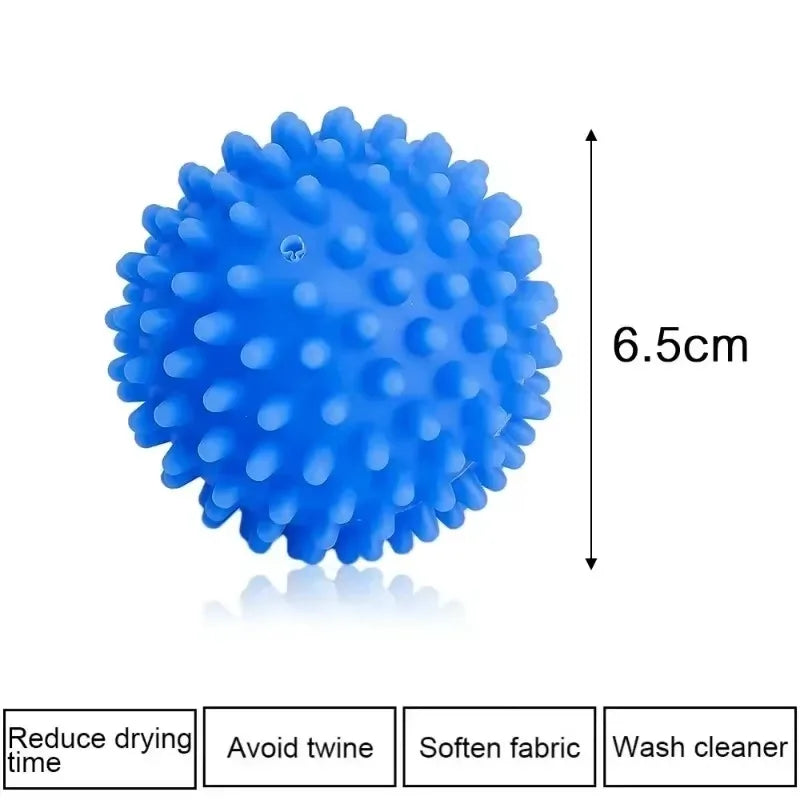 Reusable Anti-Winding Laundry Dryer Balls | 11 Colors, 6.5cm Laundry Dryer Balls Qme