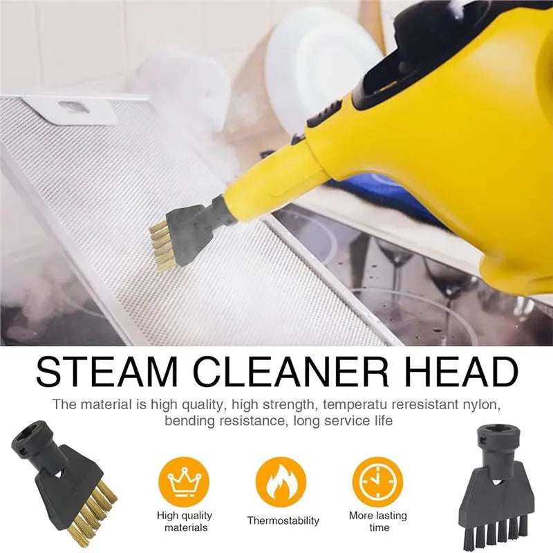 8-Piece Steam Cleaner Brush Set for Kärcher SC1 SC2 SC3 SC4 SC5 Steam Cleaner Accessory Qst
