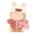 Labubu Crochet 3-Piece Doll Clothing Set – 15cm Accessories Doll Clothing Set Qme Pink