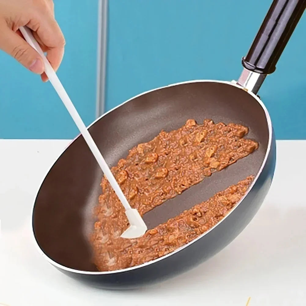 Silicone Long Bottle Scraper Spatula – Jam, Sauce & Batter Silicone Bottle Scraper Qme