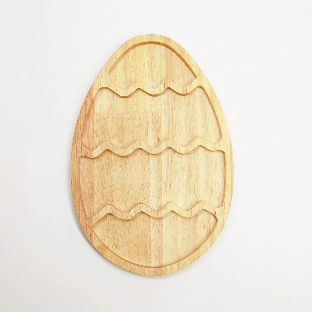 Wooden Easter Egg Bunny Serving Platter | Rustic Decor Tray Decorative Serving Tray Qme C One Size
