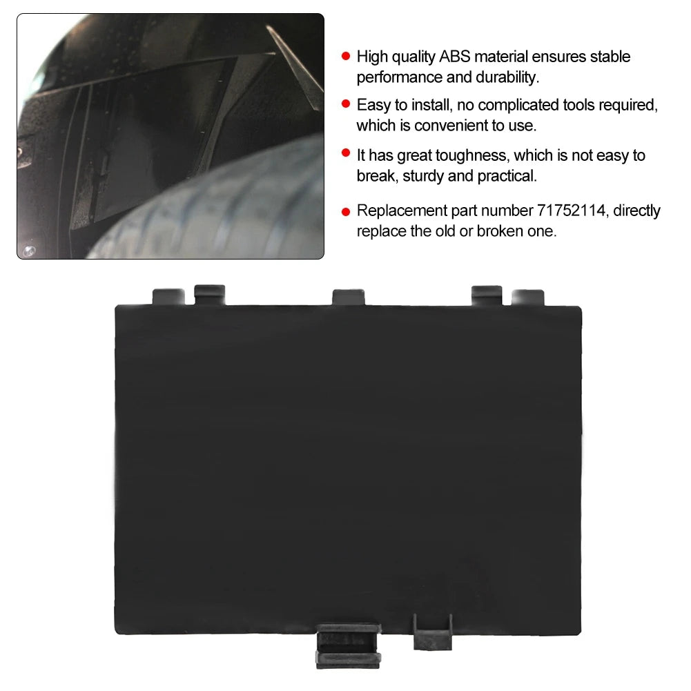 Fiat 500 Front Wheel Arch Liner Cover Panel OE 71752114 Wheel Arch Liner Qst