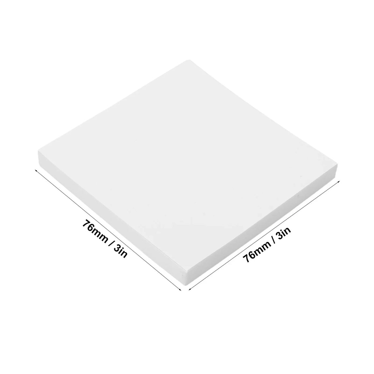 Dental Disposable Mixing Paper Pads – Double-Sided Coated 76mm Dental Mixing Pads Qme