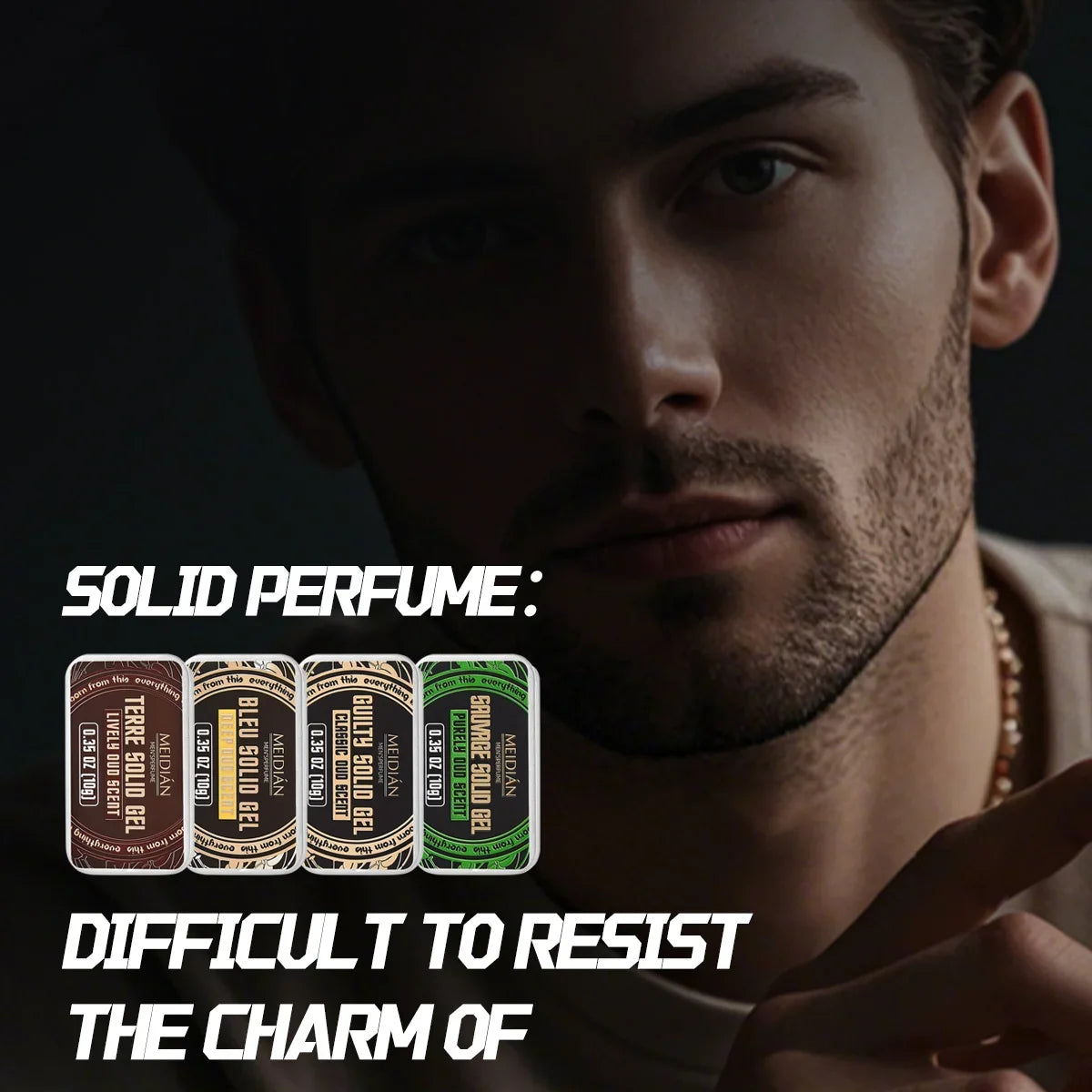 Solid Perfume for Men & Women – Fresh Portable Fragrance Solid Perfume Qme