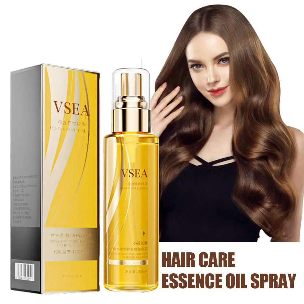 Women's Hair Care Essential Oil Spray – Smooth & Frizz-Free Hair Oil Spray Qme