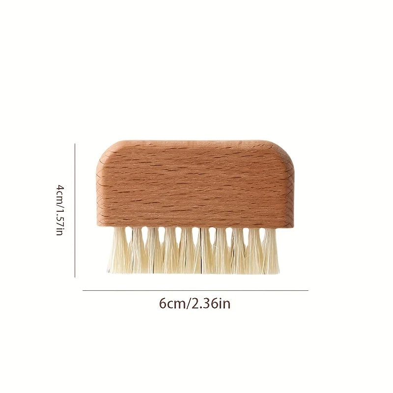 Hard-Textured Nail Brush Scrubber for Toes & Nails Nail Cleaning Brush Qme