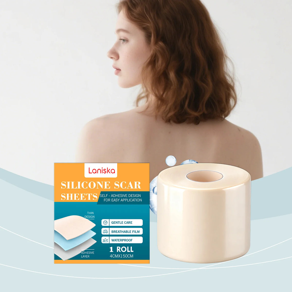 Silicone Skin Smoothing Patch – Breathable & Gentle Daily Use Silicone Skin Patch Qst