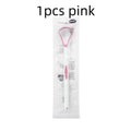 Silicone Tongue Scraper Oral Care Cleaner – 1/5/10 Pack Tongue Scraper Qme 1pcs pink