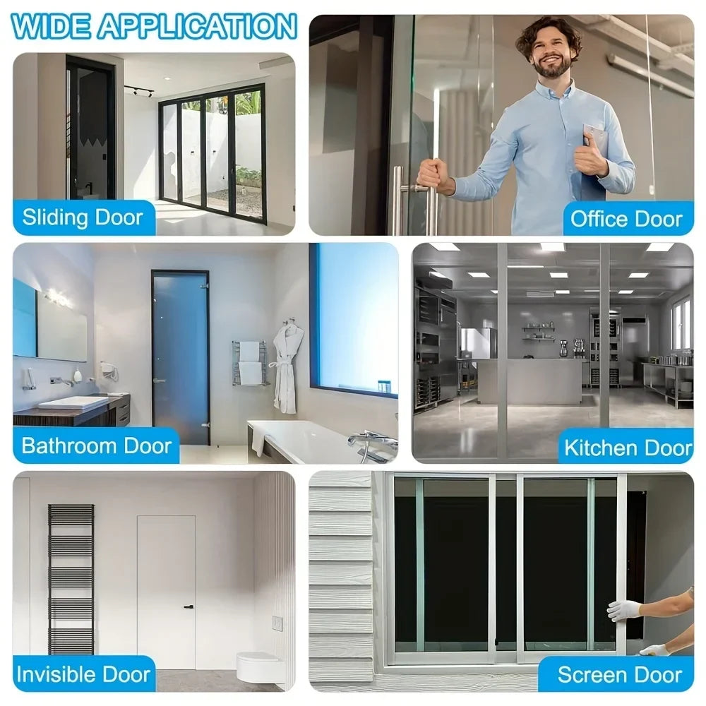 Automatic Door Closer No Drill – Iron, Offices & Home Door Closer Qme