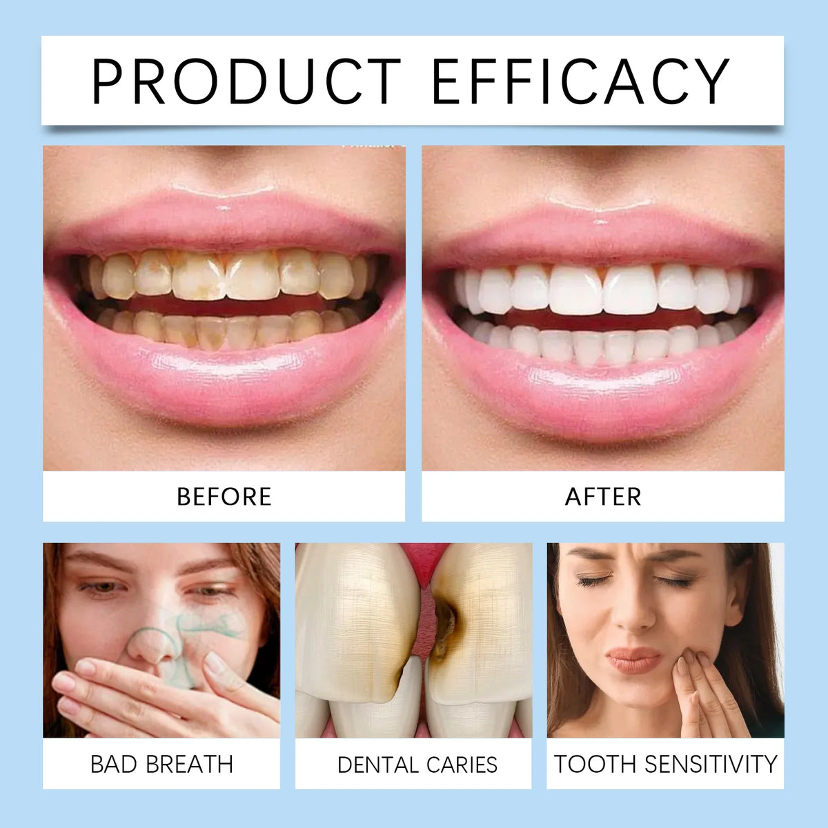 Teeth Brightening Oral Serum – Deep Clean & Gum Care 60ml Oral Care Serum Qst