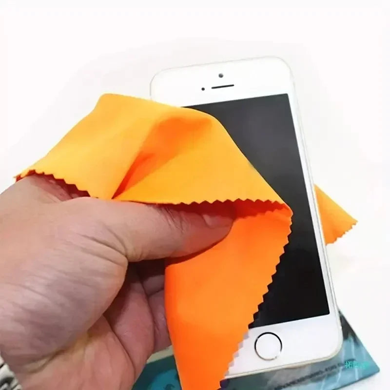 Microfiber Chamois Cleaning Cloth for Glasses & Screens Microfiber Cleaning Cloth Qme