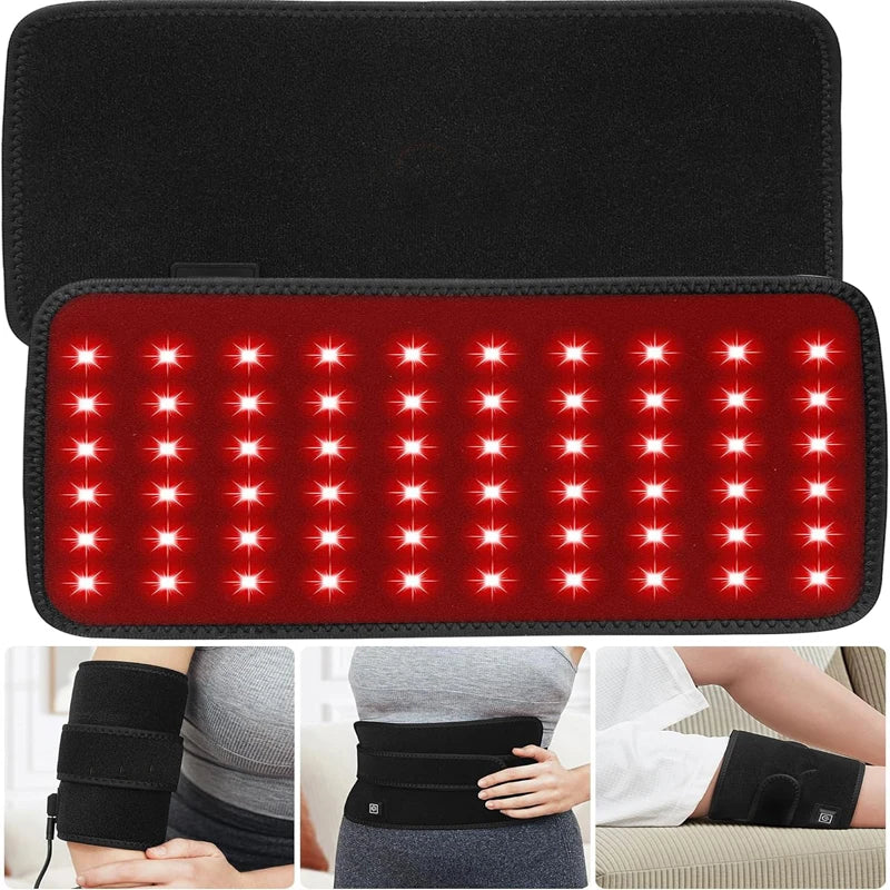 Red Light Therapy Belt 660nm 850nm – 4 Modes & 6 Timers Red Light Therapy Belt Qst