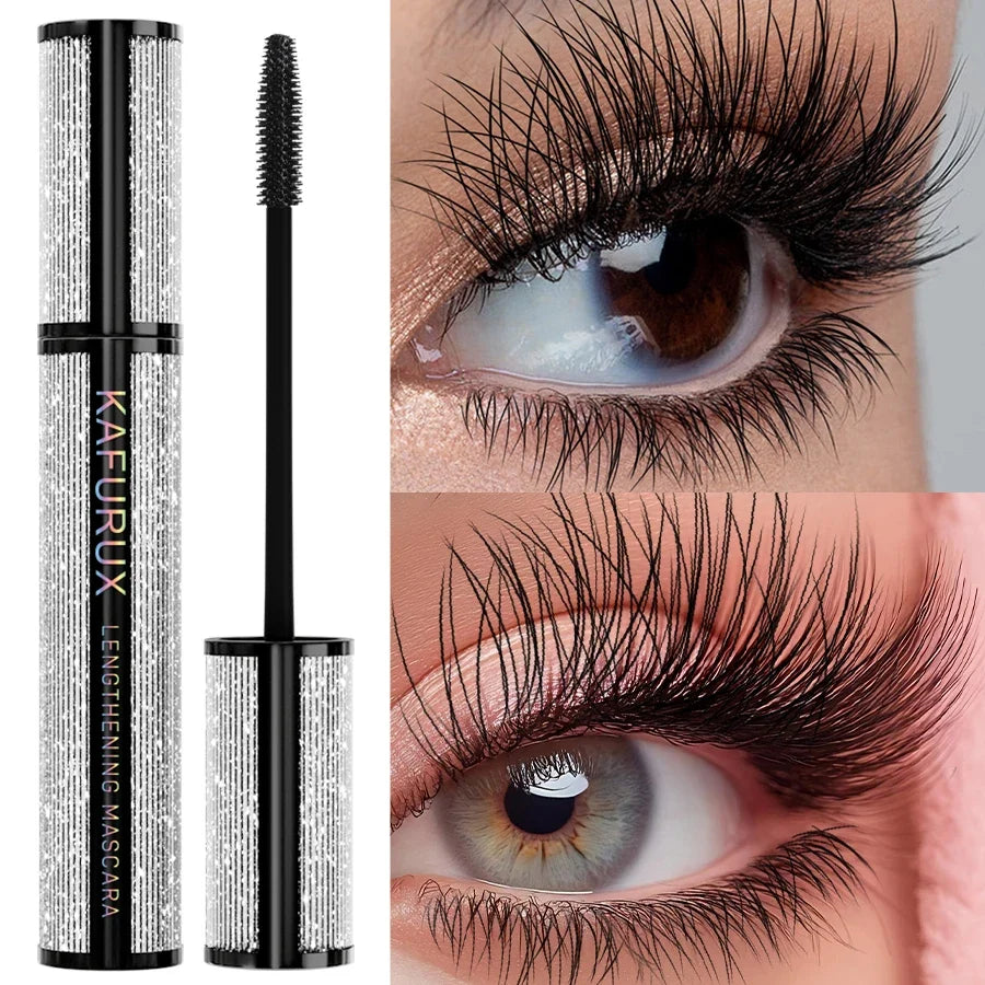 5D Black Lengthening Mascara – Volumizing Lash Extension Brush Lengthening Mascara Qme