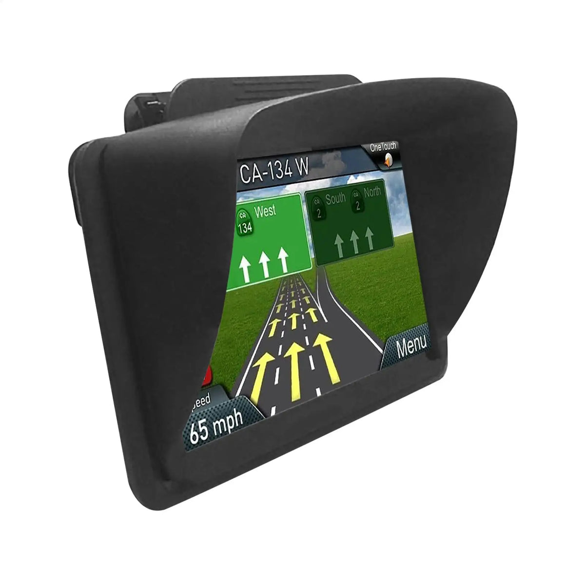 Universal GPS Sun Shade Cover – Anti-UV & Anti-Glare Screen Hood GPS Screen Sun Shade Qme