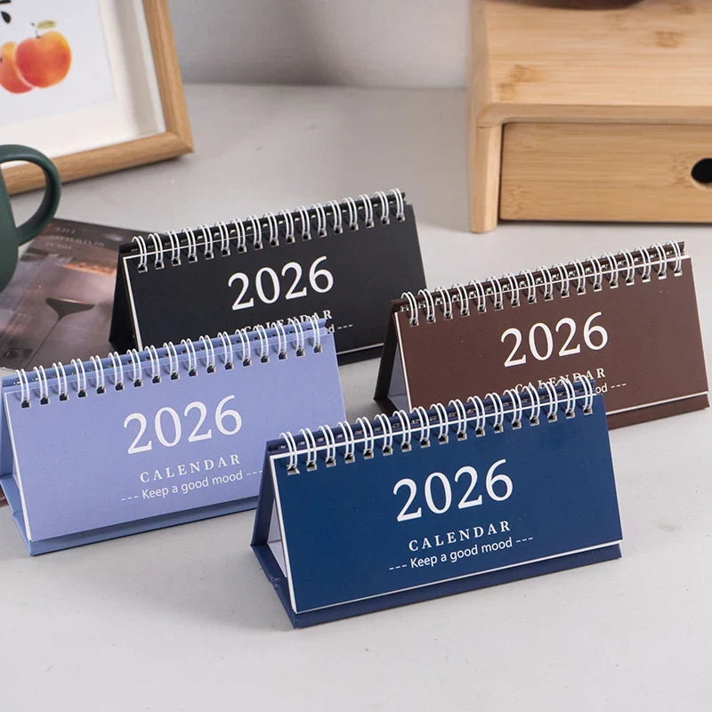 2026 Mini Desk Calendar Notepad Ornament – 14 Colors | Qme Mini Desk Calendar Qme