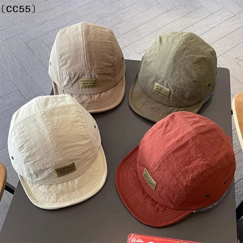 Short Brim Duckbill Cap – Retro Unisex Summer Baseball Hat Baseball Cap Qst