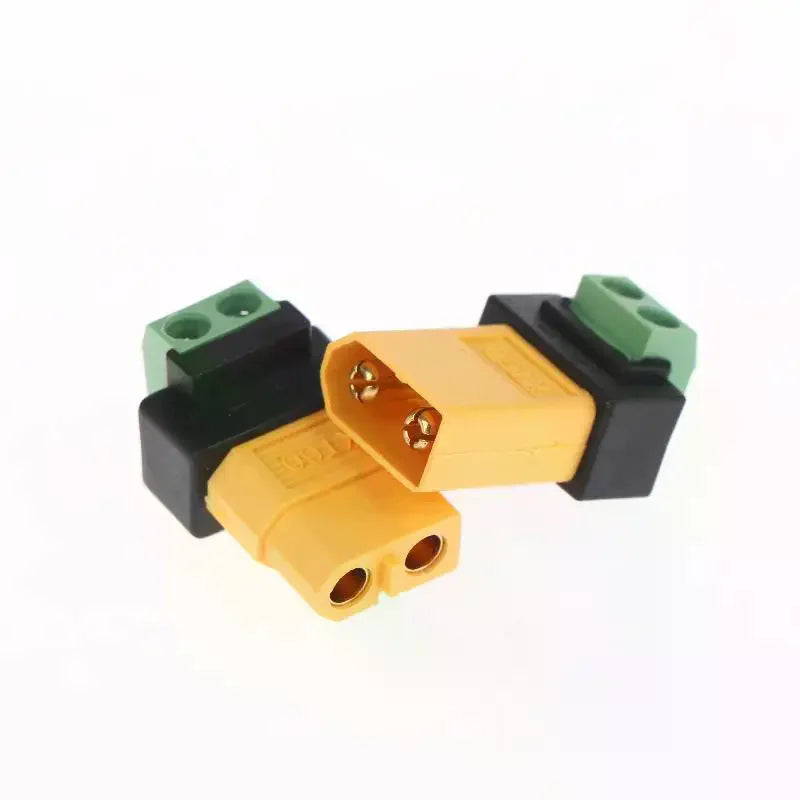 XT60 Male Female 2-Pin Solderless Charging Connector Adapter Charging Connector Adapter Qme