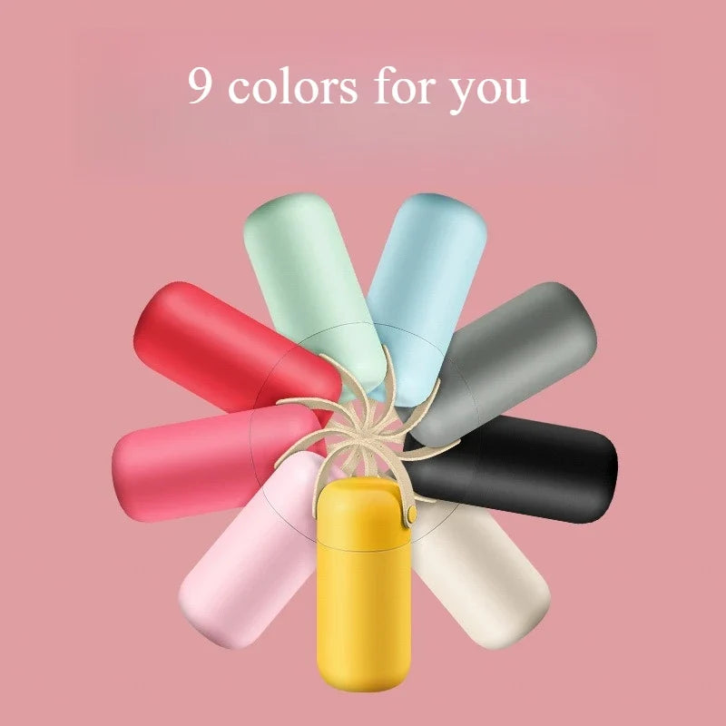 Macaron Palette Mini Pocket Thermos Cup – 150ml Stainless Steel Mini Thermos Cup Qme