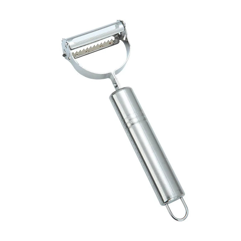 Stainless Steel Julienne Peeler & Vegetable Grater | Qme Julienne Peeler Qme A