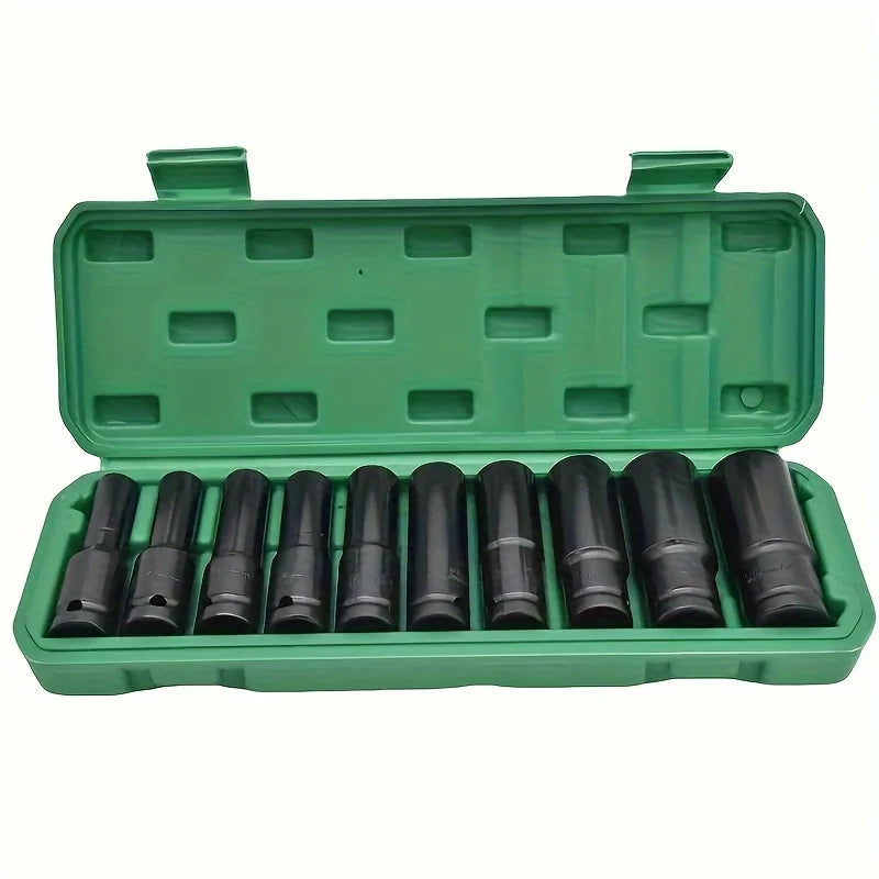 Qme Drive Sleeve Assembly for Pneumatic Tools – Truck Hub Nut Impact Tool Sleeve Kit Qme