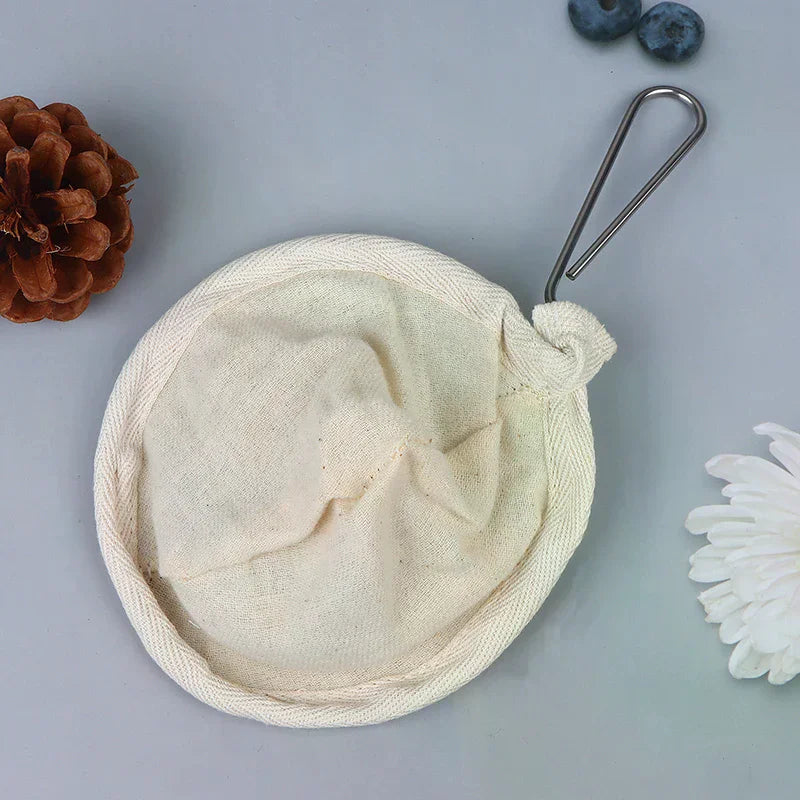 Reusable Coffee Cloth Strainer & Tea Filter Mesh Basket Coffee Tea Filter Qme