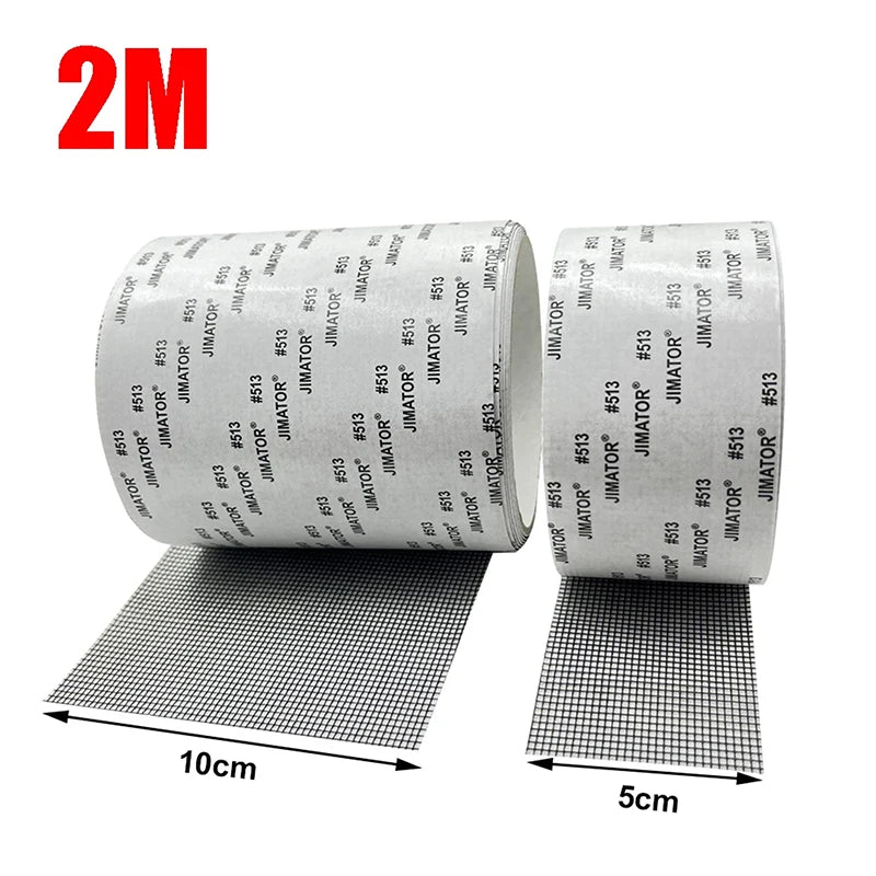 Window Screen Repair Tape Self-Adhesive Mesh Patch 5/10cm Screen Repair Tape Qst