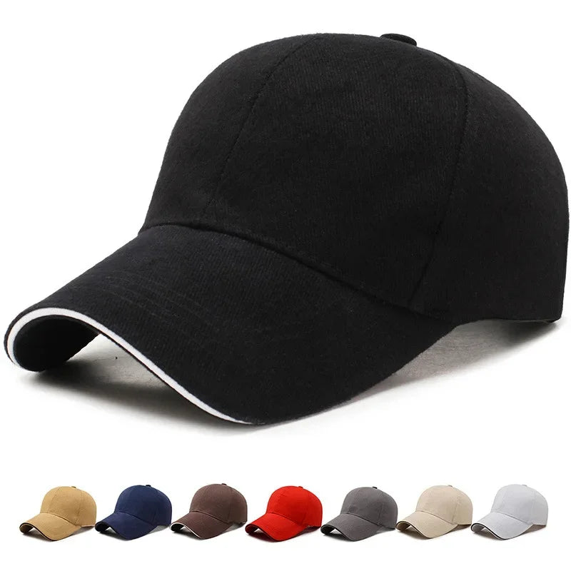 Cotton Snapback Baseball Cap – Unisex Hip Hop Hat | 8 Colors Snapback Baseball Cap Qme