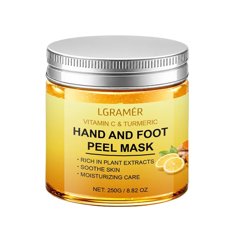 Vitamin C & Turmeric Hand Wax Mask – Smooth & Brighten Hand & Foot Mask Qst 250g
