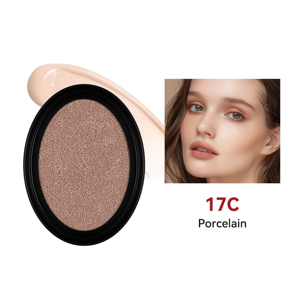 Lakerain Super Fit Cushion Foundation Refill – BB Cream SPF Cushion Foundation Qst 17C