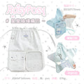 Cute Multi-Layer Pencil Case Large Capacity PVC Pen Pouch Pencil Case Pouch Qme Fresh White